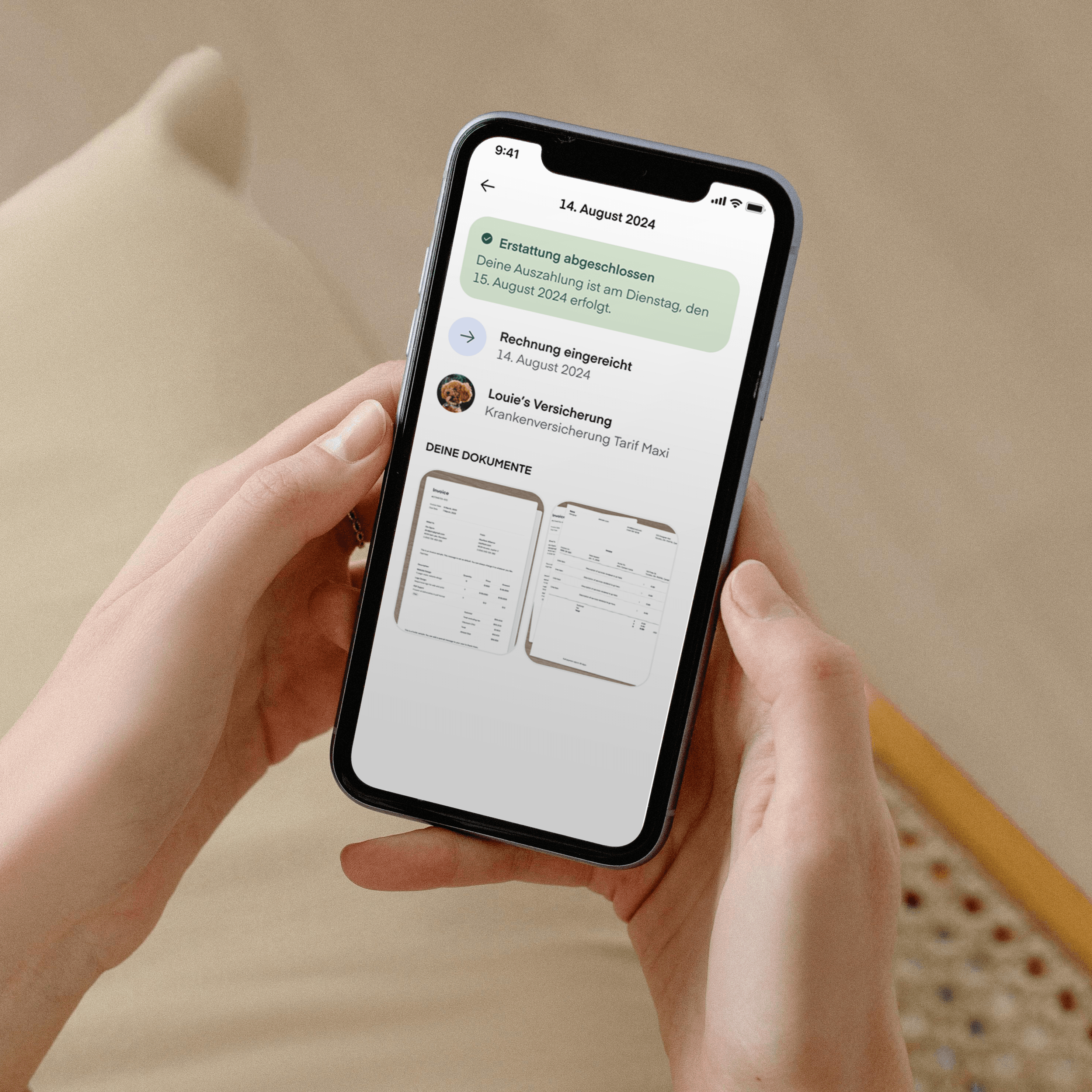 Ger: Schadenfall abgeschlossen screen